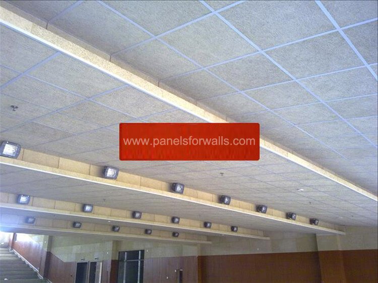 Wood Wool Sound Absorption Acoustic Wool Panels Acoustic Wood Wool Ceiling